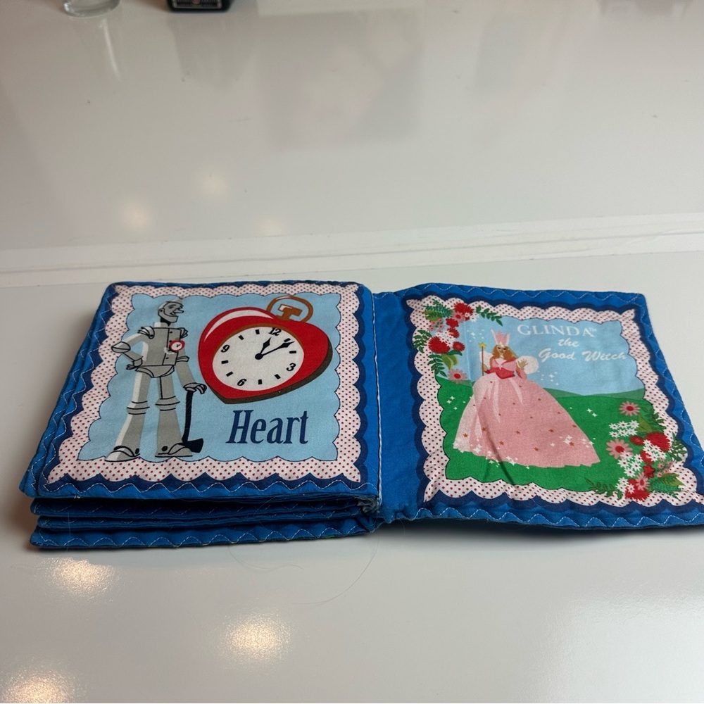 Vintage 80s–90s Wizard of Oz Soft Cloth Storybook FabricNurserycoreCollector - Picture 4 of 6